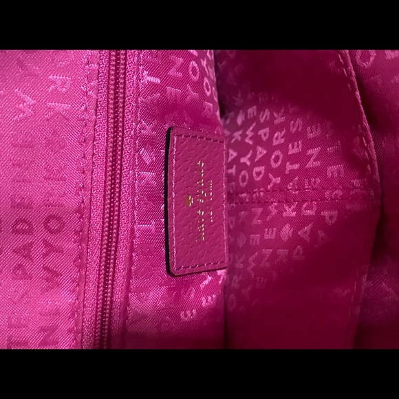 Kate Spade Hot Pink Satchel with wallet - Picture 6 of 12